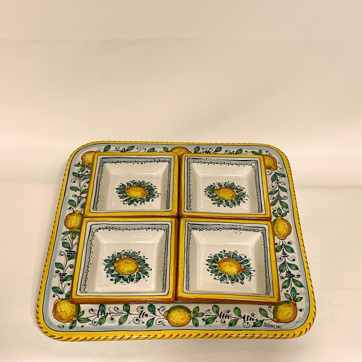 APPETIZER SET CM.30X30, LIMONCINI